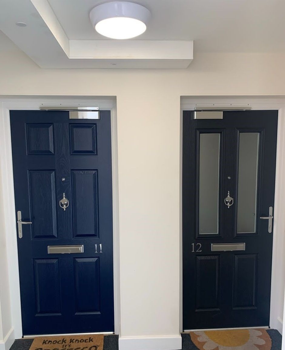 Fire door installation